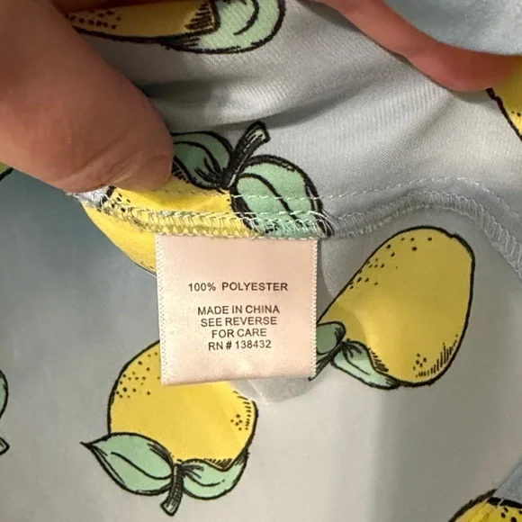 ModCloth Lemon Shirt - Picture 6 of 6